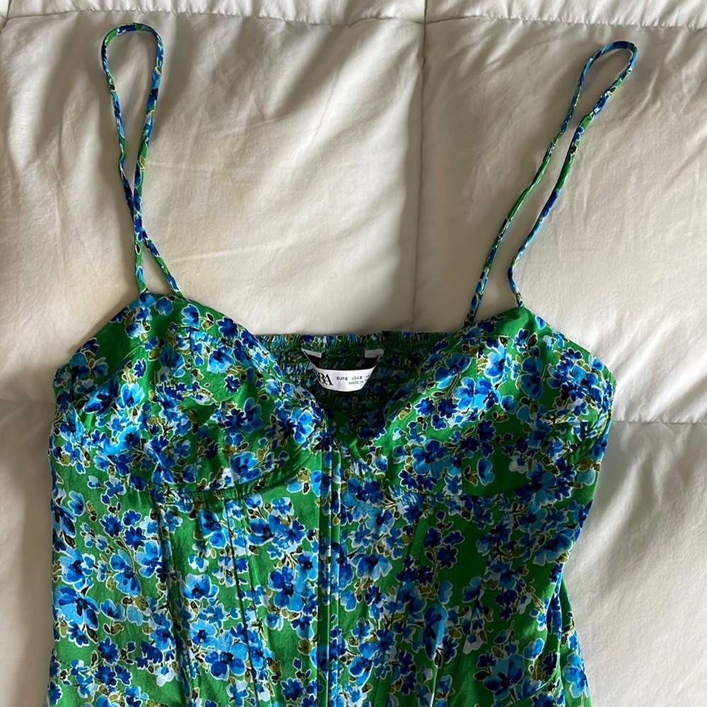 Women’s Zara Floral Maxi Dress